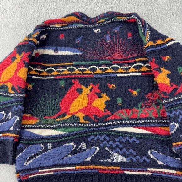 COOGI Australia Multicolor knit Sweater Women’s Size L - Picture 12 of 15